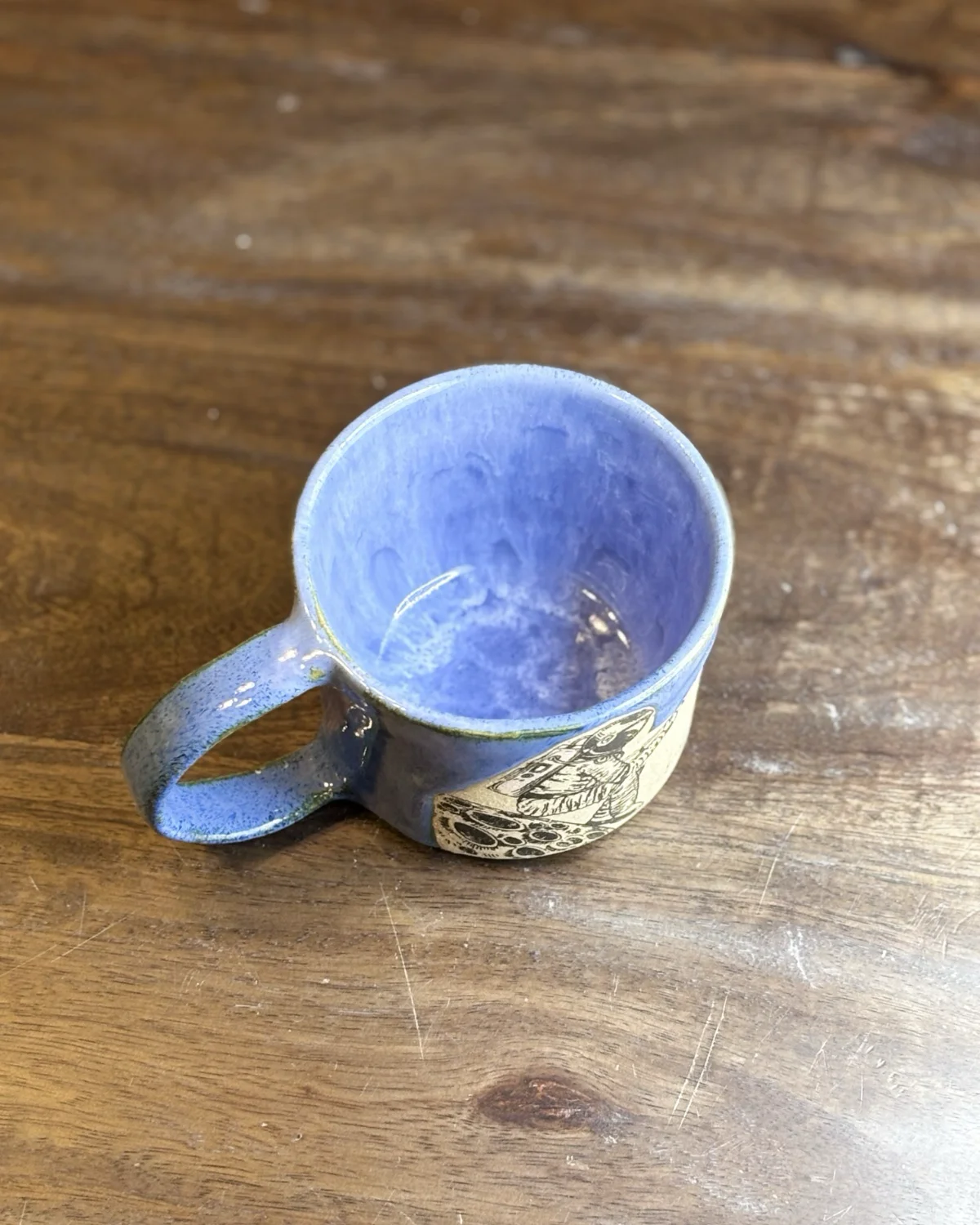 Inside of mug