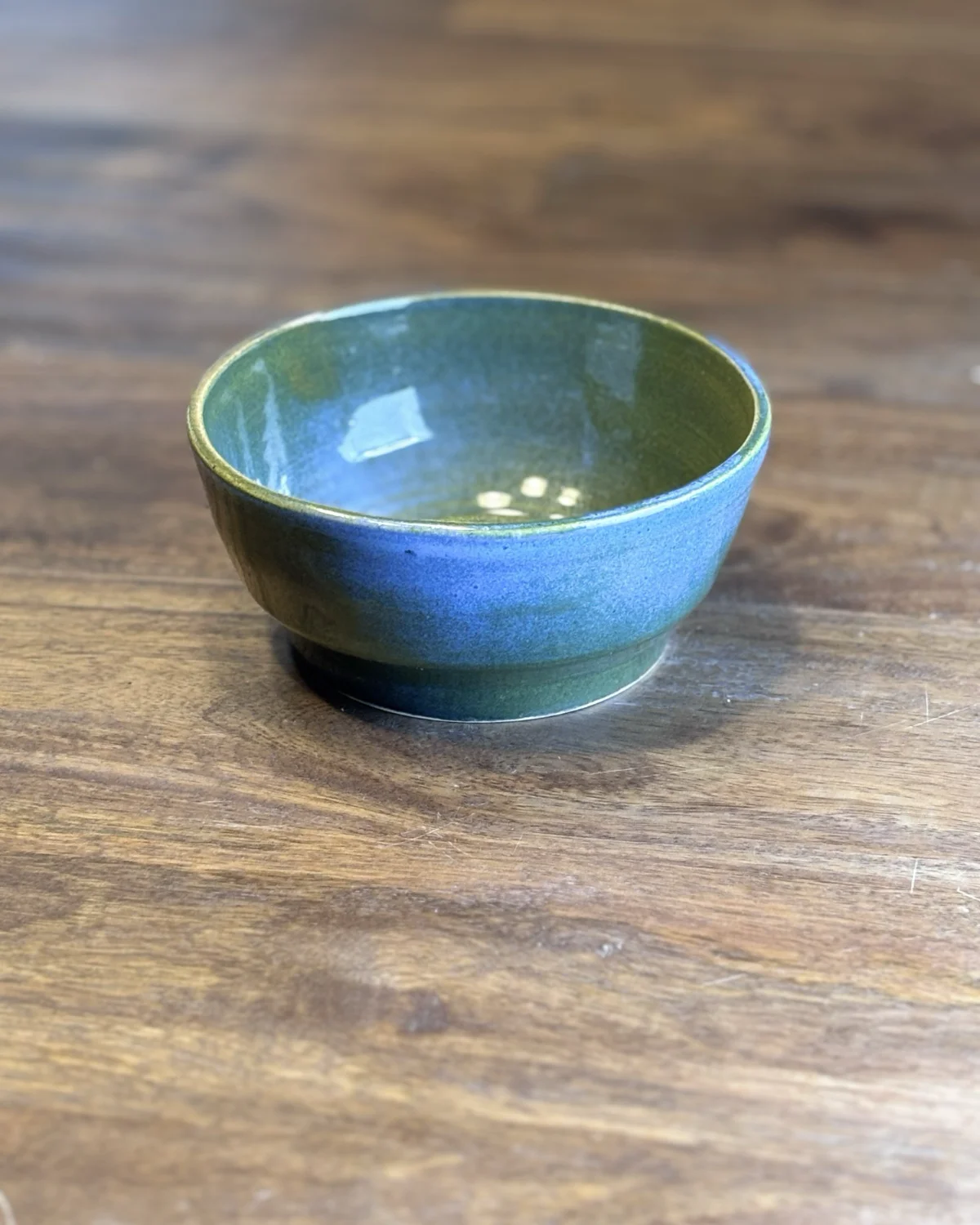 A Green and Blue Bowl